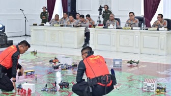 Polda Jambi Gelar Tactical Floor Game, Perkuat Kesiapsiagaan Hadapi Dinamika Kamtibmas